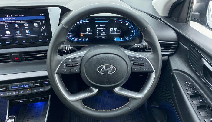2021 Hyundai NEW I20 ASTA (O) 1.0 TURBO GDI DCT, Petrol, Automatic, 18,015 km, Steering Wheel Close Up