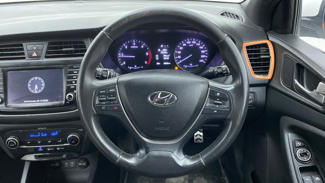 Steering Wheel Close Up