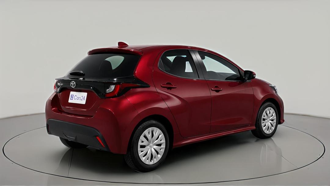 2025 Toyota Yaris Ascent Sport Hybrid, Automatic, 5158 km, Right Back Diagonal (45- Degree) View