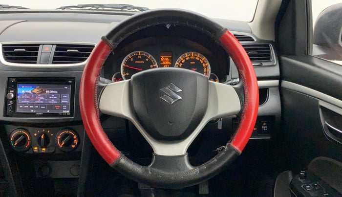 2013 Maruti Swift VDI, Diesel, Manual, 22,383 km, Steering Wheel Close Up