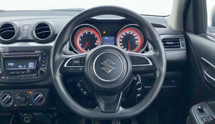 2018 Maruti Swift VXI, Petrol, Manual, 64,568 km, Steering Wheel Close Up