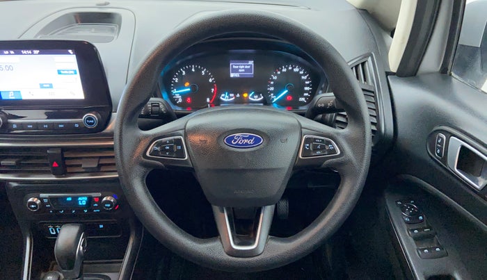 2018 Ford Ecosport TREND + 1.5 TI VCT AT, Petrol, Automatic, 12,906 km, Steering Wheel Close Up