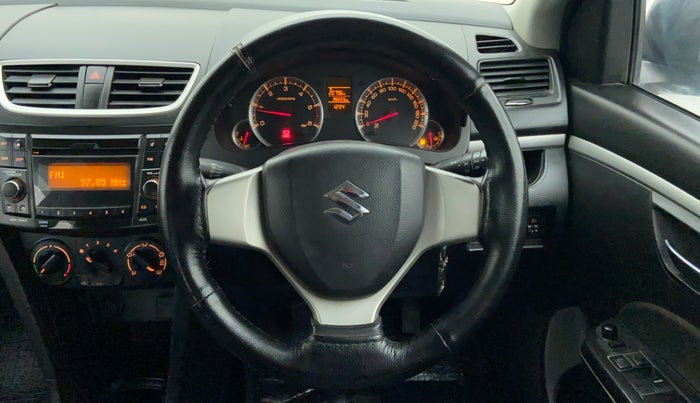 2015 Maruti Swift VDI ABS, Diesel, Manual, 96,428 km, Steering Wheel Close Up