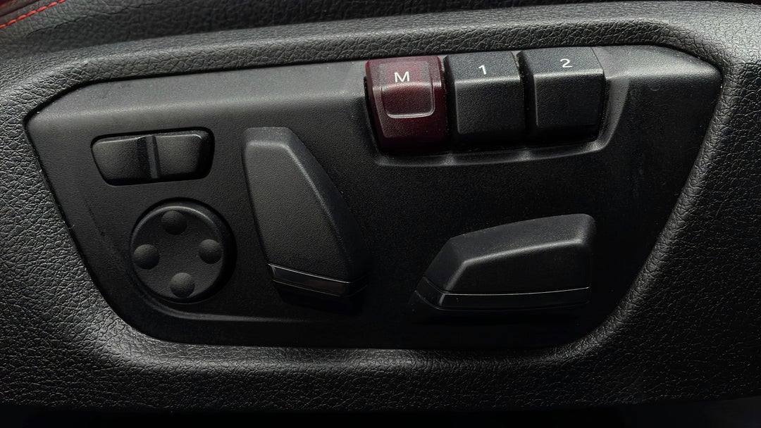 Drivers Side Adjustment Panel