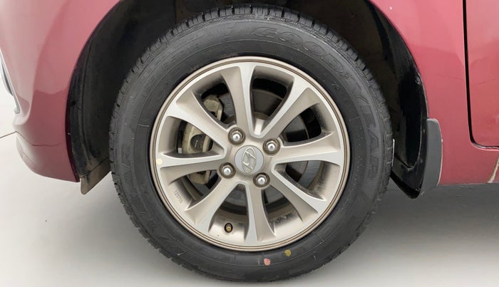 2016 Hyundai Grand i10 ASTA (O) 1.2 KAPPA VTVT, Petrol, Manual, 32,226 km, Left Front Wheel