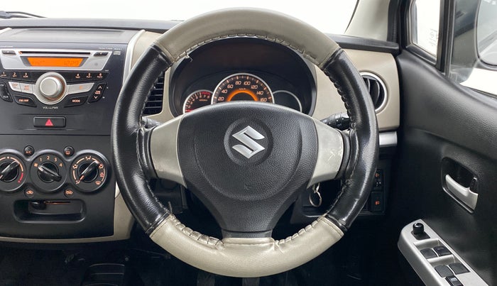 2014 Maruti Wagon R 1.0 VXI, Petrol, Manual, 44,709 km, Steering Wheel Close Up