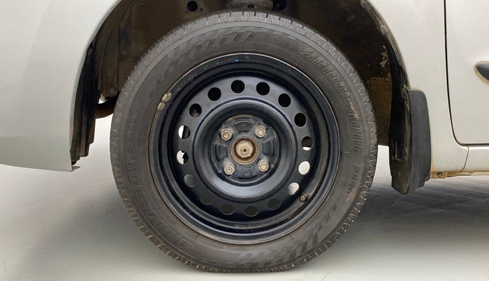 2014 Maruti Wagon R 1.0 VXI, Petrol, Manual, 44,709 km, Left Front Wheel