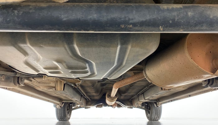 2014 Maruti Wagon R 1.0 VXI, Petrol, Manual, 44,709 km, Rear Underbody