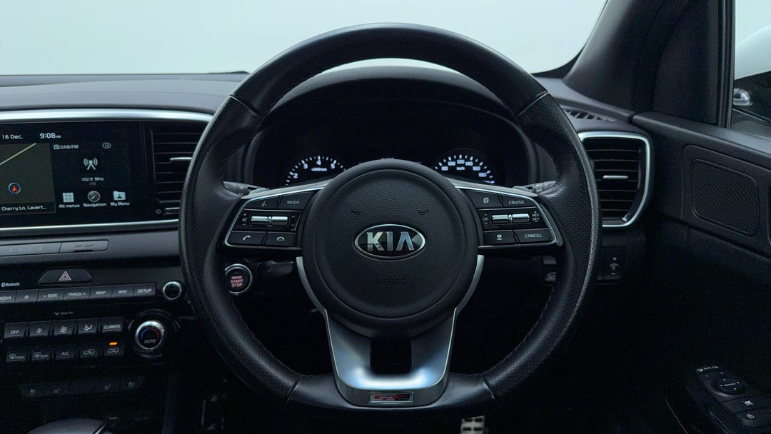 Steering Wheel Close-up