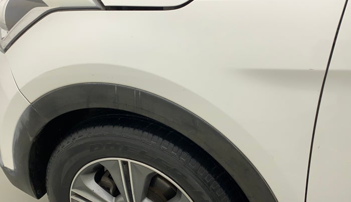2017 Hyundai Creta SX PLUS AT 1.6 PETROL, Petrol, Automatic, 71,658 km, Left fender - Minor scratches