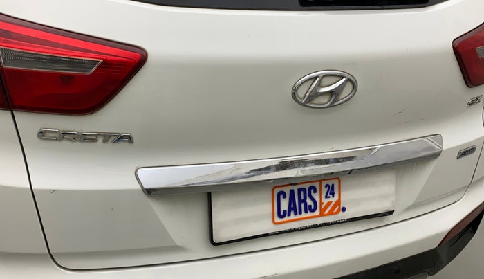2017 Hyundai Creta SX PLUS AT 1.6 PETROL, Petrol, Automatic, 71,658 km, Dicky (Boot door) - Slightly dented