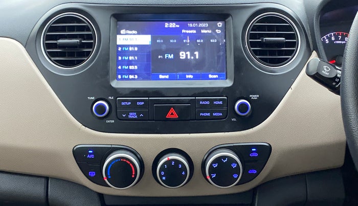 2018 Hyundai Xcent SX 1.2, Petrol, Manual, 22,533 km, Air Conditioner