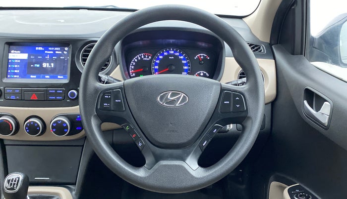2018 Hyundai Xcent SX 1.2, Petrol, Manual, 22,533 km, Steering Wheel Close Up