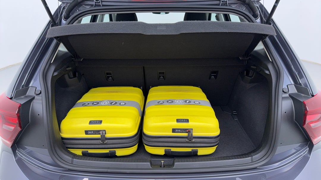 Boot Inside View with Luggage