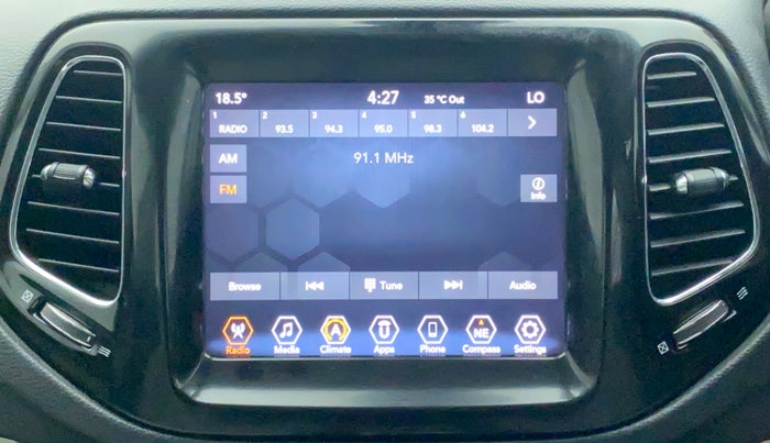 2020 Jeep Compass LIMITED PLUS DIESEL, Diesel, Manual, 22,992 km, Infotainment System