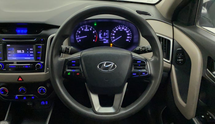 2016 Hyundai Creta S 1.6 PETROL, Petrol, Manual, 99,321 km, Steering Wheel Close Up