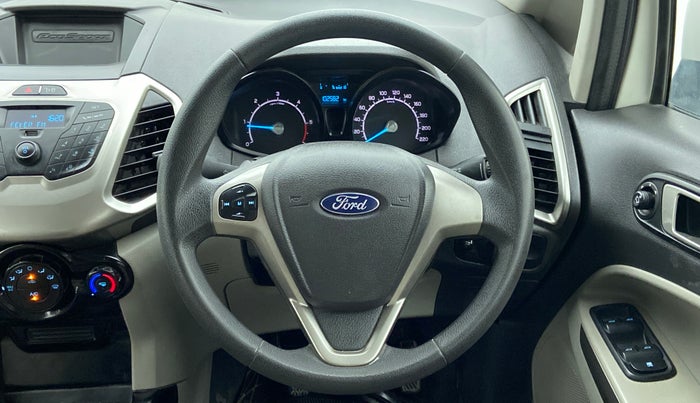 2014 Ford Ecosport 1.5 TREND TDCI, Diesel, Manual, 1,02,984 km, Steering Wheel Close Up