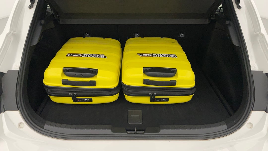 Boot Inside View with Luggage