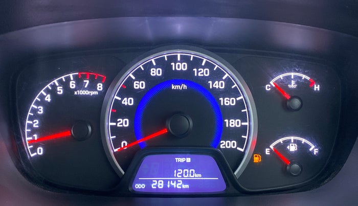 2019 Hyundai Grand i10 SPORTZ 1.2 KAPPA VTVT, Petrol, Manual, 28,223 km, Odometer Image