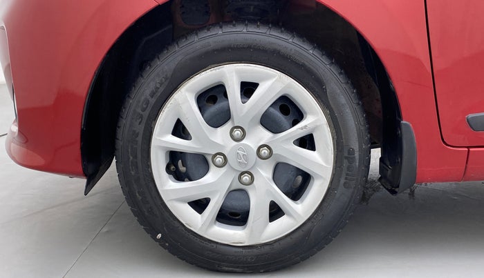 2019 Hyundai Grand i10 SPORTZ 1.2 KAPPA VTVT, Petrol, Manual, 28,223 km, Left Front Wheel