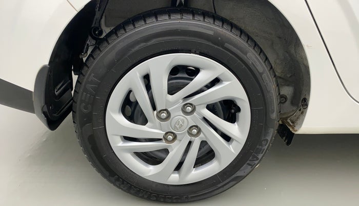 2021 Hyundai AURA S 1.2 CNG, CNG, Manual, 29,638 km, Right Rear Wheel