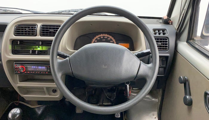 2011 Maruti Eeco 7 STR, Petrol, Manual, 71,287 km, Steering Wheel Close Up