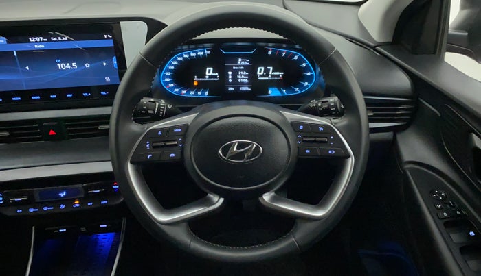 2022 Hyundai NEW I20 ASTA (O) 1.2 MT, Petrol, Manual, 17,807 km, Steering Wheel Close Up