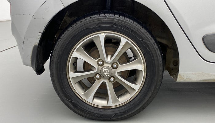 2014 Hyundai Grand i10 ASTA (O) 1.2 KAPPA VTVT, Petrol, Manual, 62,250 km, Right Rear Wheel