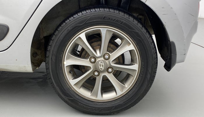 2014 Hyundai Grand i10 ASTA (O) 1.2 KAPPA VTVT, Petrol, Manual, 62,250 km, Left Rear Wheel