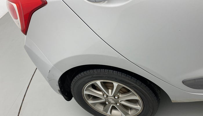 2014 Hyundai Grand i10 ASTA (O) 1.2 KAPPA VTVT, Petrol, Manual, 62,250 km, Right quarter panel - Minor scratches