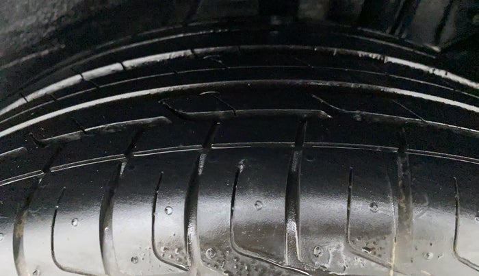 2021 Tata NEXON XZ+ 1.5, Diesel, Manual, 7,623 km, Left Rear Tyre Tread