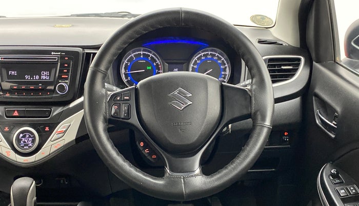 2018 Maruti Baleno DELTA 1.2 K12 AT, Petrol, Automatic, 35,639 km, Steering Wheel Close Up