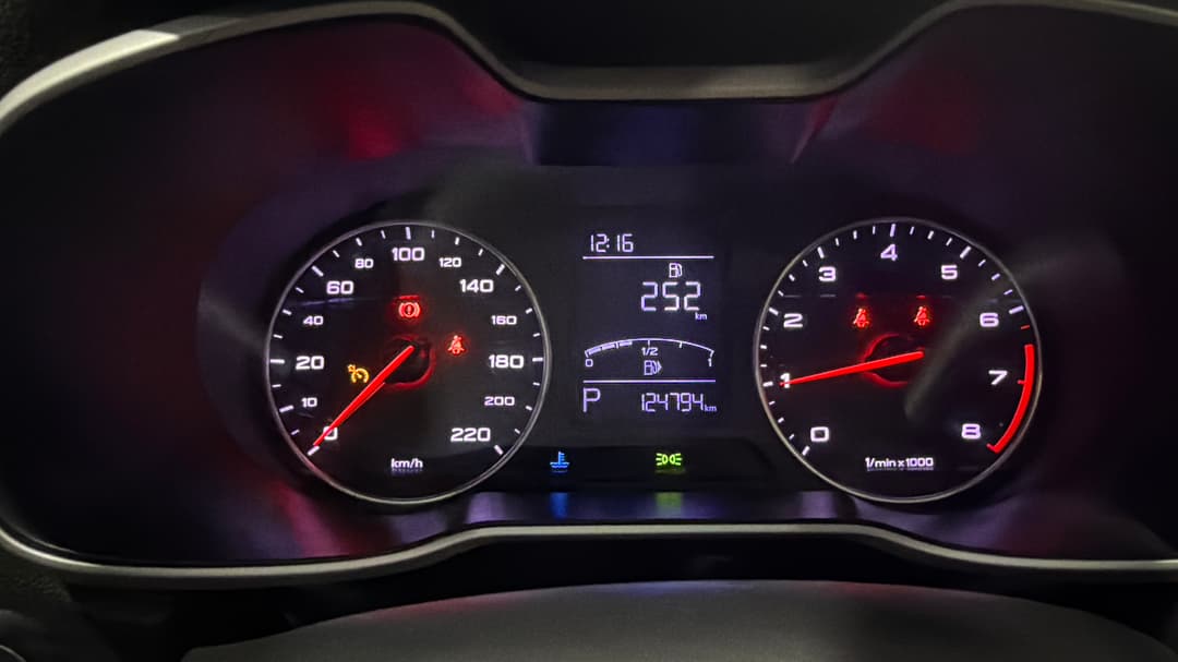 2018 MG ZS Essence, Automatic, 124794 km, Odometer View