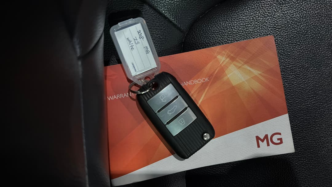 2018 MG ZS Essence, Automatic, 124794 km, Key Close-up