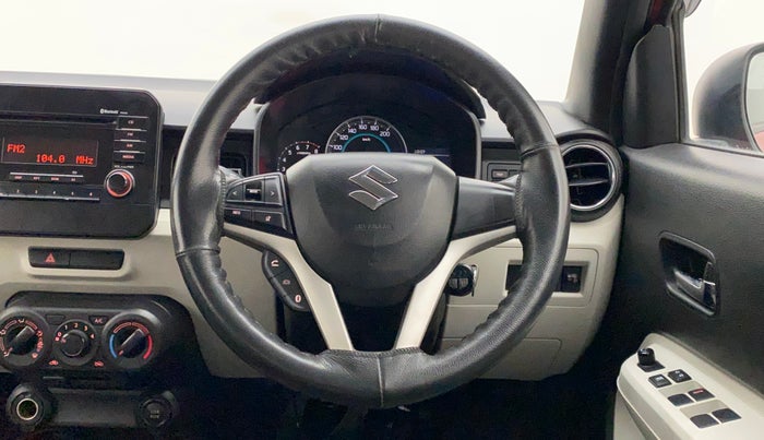 2017 Maruti IGNIS DELTA 1.2, Petrol, Manual, 1,04,359 km, Steering Wheel Close Up