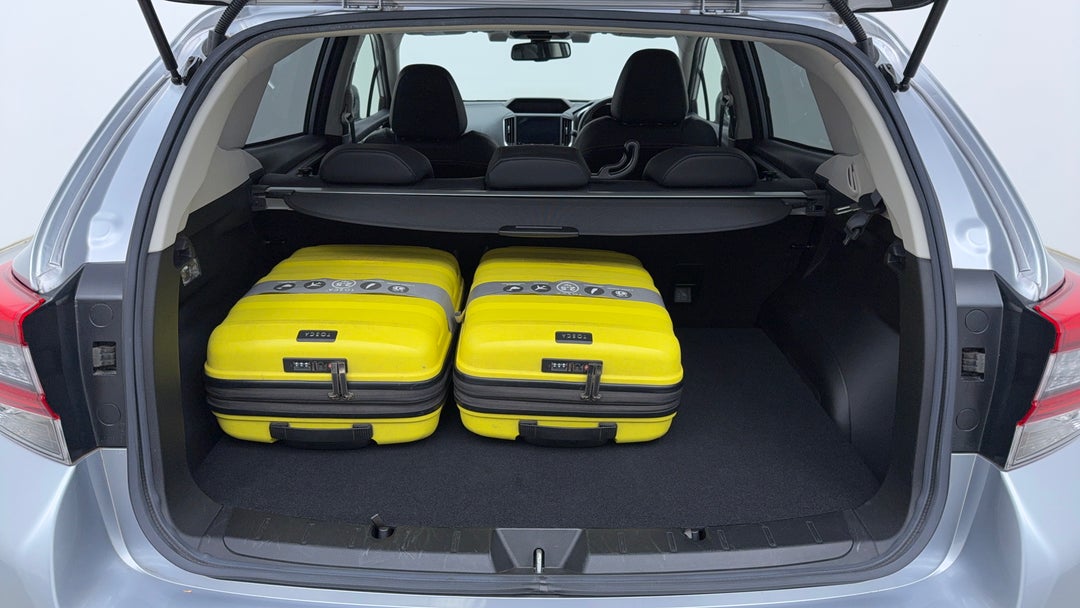 Boot Inside View with Luggage