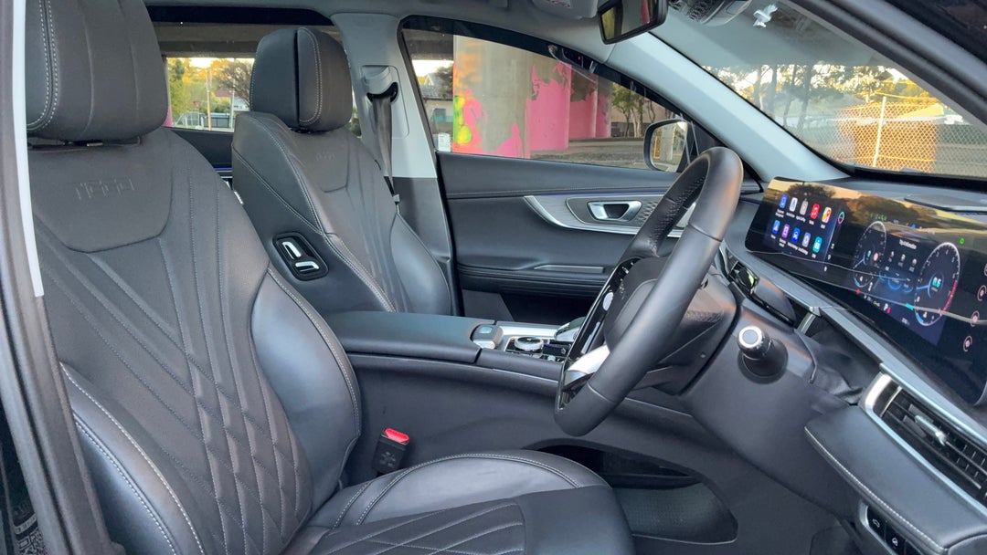 Right Side Front Door Cabin View