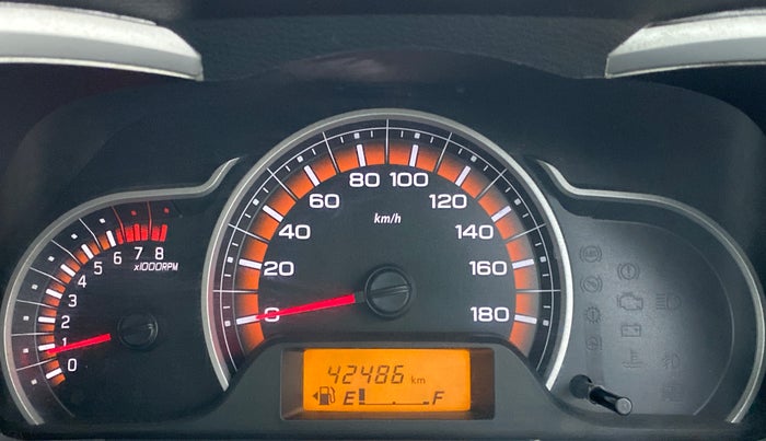 2015 Maruti Alto K10 VXI P, Petrol, Manual, 42,485 km, Odometer Image