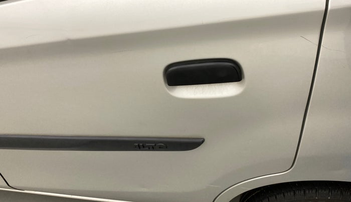 2015 Maruti Alto K10 VXI P, Petrol, Manual, 42,485 km, Rear left door - Minor scratches