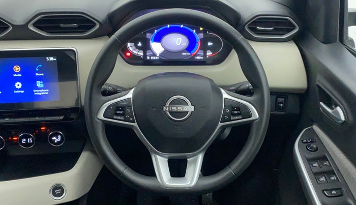 2023 Nissan MAGNITE XV MT, Petrol, Manual, 1,402 km, Steering Wheel Close Up