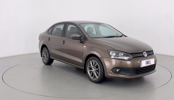 2015 Volkswagen Vento HIGHLINE 1.2 TSI AT, Petrol, Automatic, 62,250 km, Right Front Diagonal