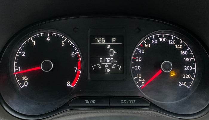 2015 Volkswagen Vento HIGHLINE 1.2 TSI AT, Petrol, Automatic, 62,250 km, Odometer Image