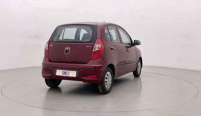 2016 Hyundai i10 SPORTZ 1.1, Petrol, Manual, 31,355 km, Right Back Diagonal