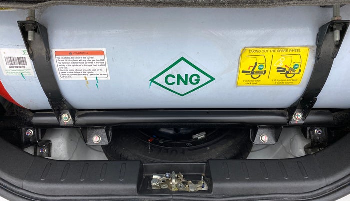2021 Maruti Alto LXI OPT CNG, CNG, Manual, 21,866 km, Boot Inside
