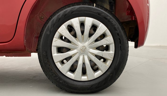 2011 Toyota Etios Liva G, Petrol, Manual, 33,837 km, Left Rear Wheel