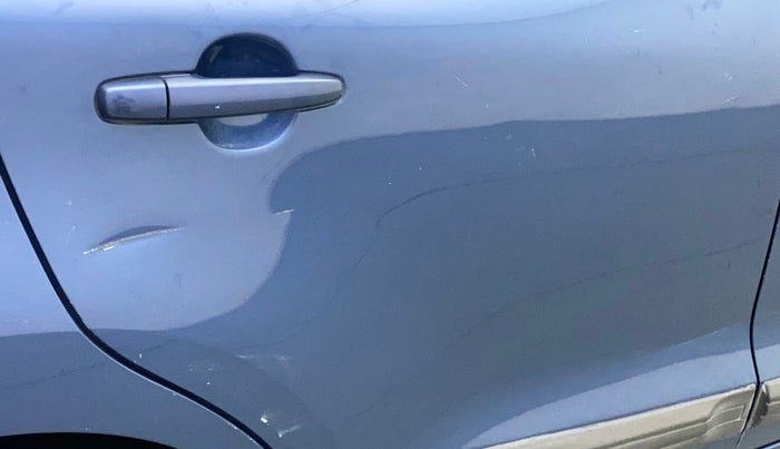2017 Maruti Baleno DELTA CVT PETROL 1.2, Petrol, Automatic, 50,509 km, Right rear door - Slightly dented