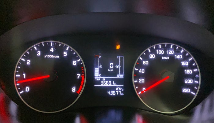 2020 Hyundai Elite i20 1.2 SPORTS PLUS VTVT, Petrol, Manual, 43,723 km, Odometer Image