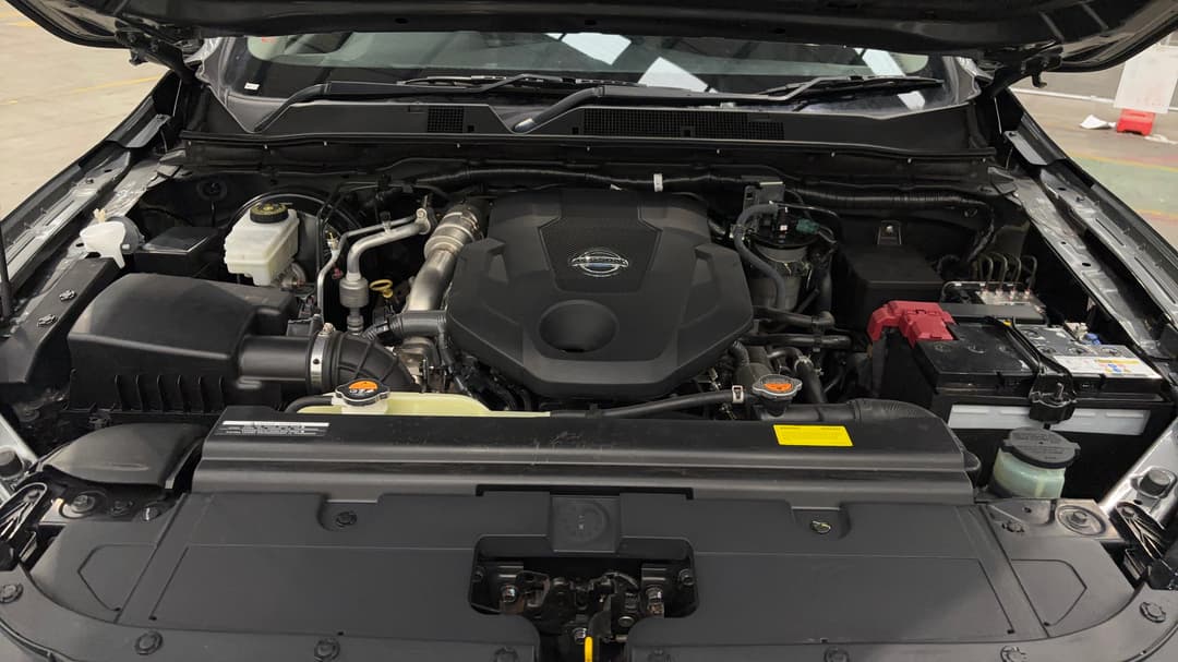 2023 Nissan Navara St-X (4x4) Cloth/no Sunroof, Automatic, 10519 km, Open Bonnet (Engine)