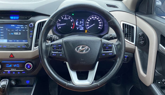 2018 Hyundai Creta 1.6 VTVT SX AUTO, Petrol, Automatic, 49,047 km, Steering Wheel Close Up