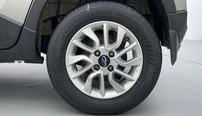 2017 Mahindra Kuv100 K6+ 6 STR, Petrol, Manual, 7,995 km, Left Rear Wheel